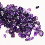 速发易晶缘水晶碎石天然紫水晶碎石摆件超好小颗粒原石好品质