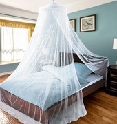 简约网红公主风吊挂圆顶蚊帐1.5米床双人1.8米床家用可折叠免安装