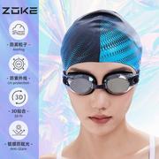 zoke泳镜女游泳眼镜，成人专业防雾防水高清电镀女士不起雾