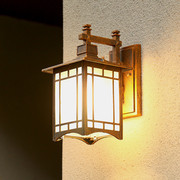 户外壁灯防水庭院灯复古阳台走廊，过道灯中式门头灯室外墙壁灯led