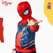 蜘蛛侠衣服男童皮衣外套，儿童中小童，皮夹克2024奥特曼套装童装