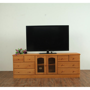 定制北欧实木电视柜简约客厅卧室地柜小户型家具家用 欧式风电视