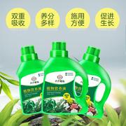 八个老头植物营养液通用型花卉绿叶发财树富贵竹盆栽水培浓缩肥料