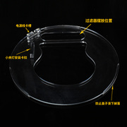 创意鱼缸小型圆柱形鱼缸专用盖子亚克力鱼缸盖子