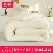 新疆棉被芯100%纯棉花被子褥子床垫冬被夏凉被单人双人被褥学生被