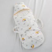 婴儿防惊跳襁褓春秋冬款睡袋，新生儿宝宝包被纯棉，出院抱被产房包单