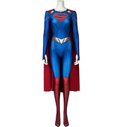 超人与露易丝cos服超人紧身衣连体衣披风套装cosplay万圣节服装