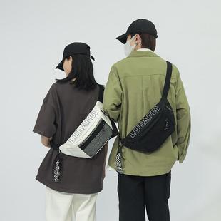 2024休闲斜挎包，韩版男款时尚潮流，运动胸包情侣休闲单肩腰包