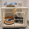 爱丽思树脂狗笼带厕所小型中型犬宠物泰迪柯基室内爱丽丝别墅围栏
