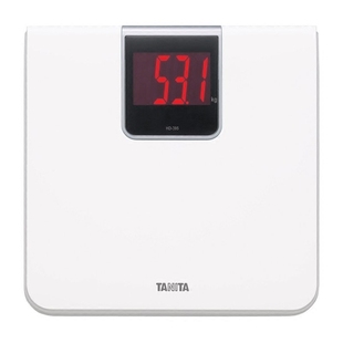 日本百利达TANITA背光电子秤体重秤健康称家用体重计HD-395精准