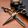 从林豹.王者德国工艺发型师专用理发剪套装平无痕牙剪打薄剪