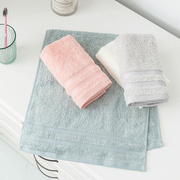 富居foojo毛巾3条装a类，竹纤维抗菌毛巾柔软洗脸洗澡防霉吸水毛巾