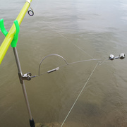 海竿钓鱼铃铛超灵敏报警器抛杆地插鱼铃支架套装回线上鱼响铃