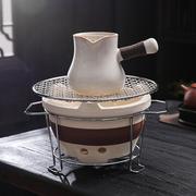 围炉煮茶器茶具家用室内功夫，小茶壶陶瓷，炭火煮茶炉子装备庭院户外