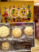 香港奇华迪士尼系列礼盒蛋卷凤梨金酥芝麻饼合桃酥点手信