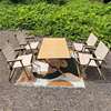 厂蛋家露折叠桌椅室外钢卷桌子克营米特椅子铝合001金户外碳庭院