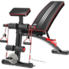 多德士(dds)多功能仰卧板小飞鸟哑铃凳健身椅家用腹肌运动健身