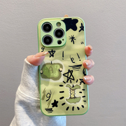 金属漆玻璃青苹果新款适用苹果16Pro手机壳iPhone15max13小米14华为mate60荣耀vivox200K70p50nova12一加ace5