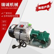 wcb手提泵齿轮油泵铸铁，手提微型齿轮泵电动抽油泵自吸齿轮泵