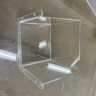 透明亚克力折弯有机玻璃盒防雨水罩防尘罩防护罩 U型定制加工