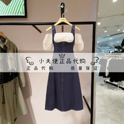 Vero Moda 2024夏女牛仔拼接连衣裙324242019 324242020