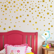 北欧星星创意家居装饰贴纸ins卧室客厅儿童房宿舍电视墙贴