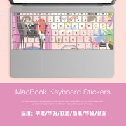 适用苹果笔记本键盘膜保护膜macbookair13.3寸华为键盘贴纸