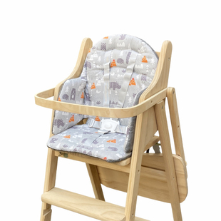 实木餐椅坐垫升级款加厚宝宝，儿童餐桌椅垫婴儿，高脚椅垫吃饭椅靠垫