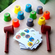 打地鼠玩具速叠杯幼儿园，益智思维逻辑专注力儿童，互动游戏竞技桌游