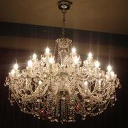 欧式水晶灯客厅吊灯简欧餐厅，卧室灯具轻奢大气，复式楼别墅蜡烛灯饰