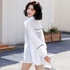 遮阳衣外套女夏季2022薄韩版洋气长袖衬衫，透气遮阳衫遮阳服