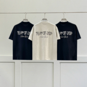 FOGessentials限定字母印花NEW YORK高领宽松纯棉圆领短袖T恤