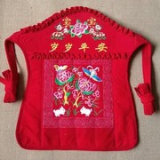 薄款背巾传统背袋四季卡通，宝宝贵州云贵川婴儿，裹被背带刺绣花
