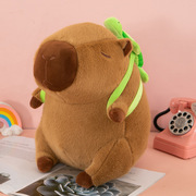 网红水豚鼠玩偶大号布娃娃毛绒玩具送男女孩礼物儿童水豚公仔