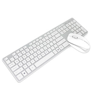 B.FRIENDit无线键盘鼠标套装静音键盘超薄剪脚薄膜台式电脑笔记
