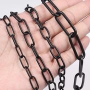 黑色好广告牌灯粗铁链装饰细链条链装饰超挂铁链子灯笼服装铁链。