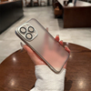 超薄磨砂适用iPhone15promax手机壳苹果14/14promax全包镜头膜13半透明13pro简约12高级感硬壳防尘保护壳