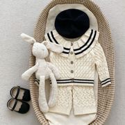 ins婴幼儿童春秋季衣服1-2-3岁女童宝宝针织上衣，外套长裤两件套装
