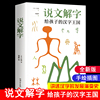 说文解字详解正版 给孩子的汉字王国 象形文字演变书图解中 小学生版非注音版古代汉语字典儿童读物课外书学习画说部首甲骨文今释