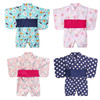 男女宝宝夏季连体衣，日式婴幼儿爬服新生儿造型服-附腰带