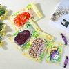 彩色印刷透明食品加厚小自封袋花草茶，干果零食分装防潮密封袋子