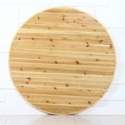 定制折叠餐桌12人圆餐桌家具，木板大排档圆桌实木带转盘宴会桌16米