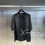 INXX 2024夏款TOFOURTH男女刺绣拼接短袖T恤 TFE201B027