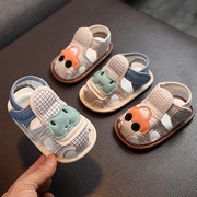 宝宝凉鞋男宝一岁半夏季女婴儿布鞋学步鞋软底8个月包头小童家居9