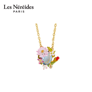 Les Nereides繁花系列 雏菊与星钻 项链
