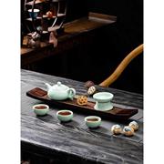 茶杯托功夫茶具实木茶盘茶台小型茶托托盘茶垫干泡台茶杯架沥水架
