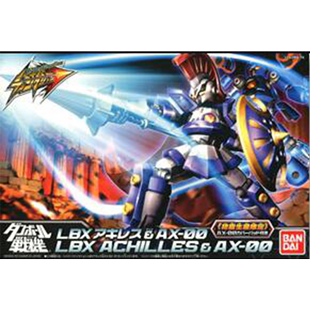 万代 LBX 纸箱战机 HF 阿基里斯 AX 00 初回限定 带骨架 拼装模型