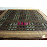 天然岫玉电加热床垫玉石床垫，双温双控电热床垫1.5x1.9米