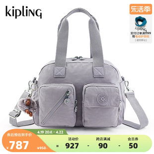 kipling男女款24百搭潮流，斜挎保龄球包手提包，单肩包defeaup
