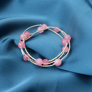 网红水晶手链原创设计招桃花，草莓晶手串小众，ins手环送闺蜜礼